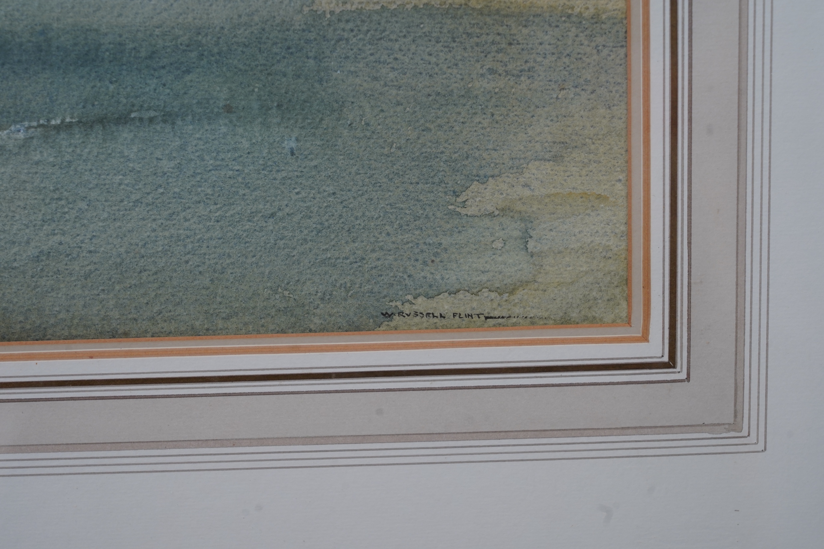 Sir William Russell Flint, 1880-1969, 'Autumn on the Cere'